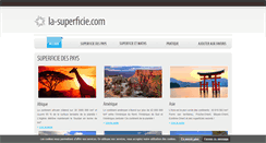 Desktop Screenshot of la-superficie.com